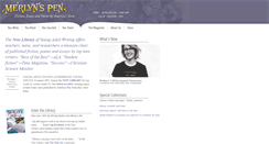 Desktop Screenshot of merlynspen.org